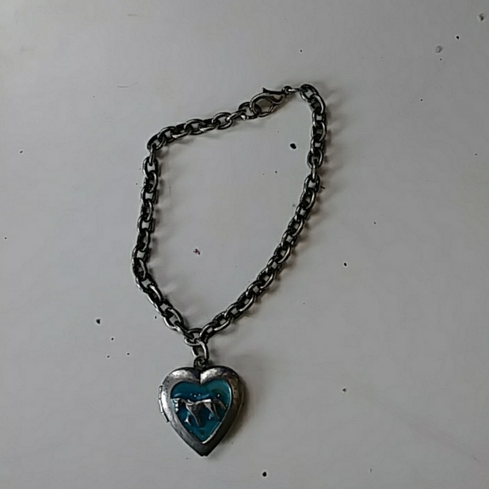 Kids Blue horse locket